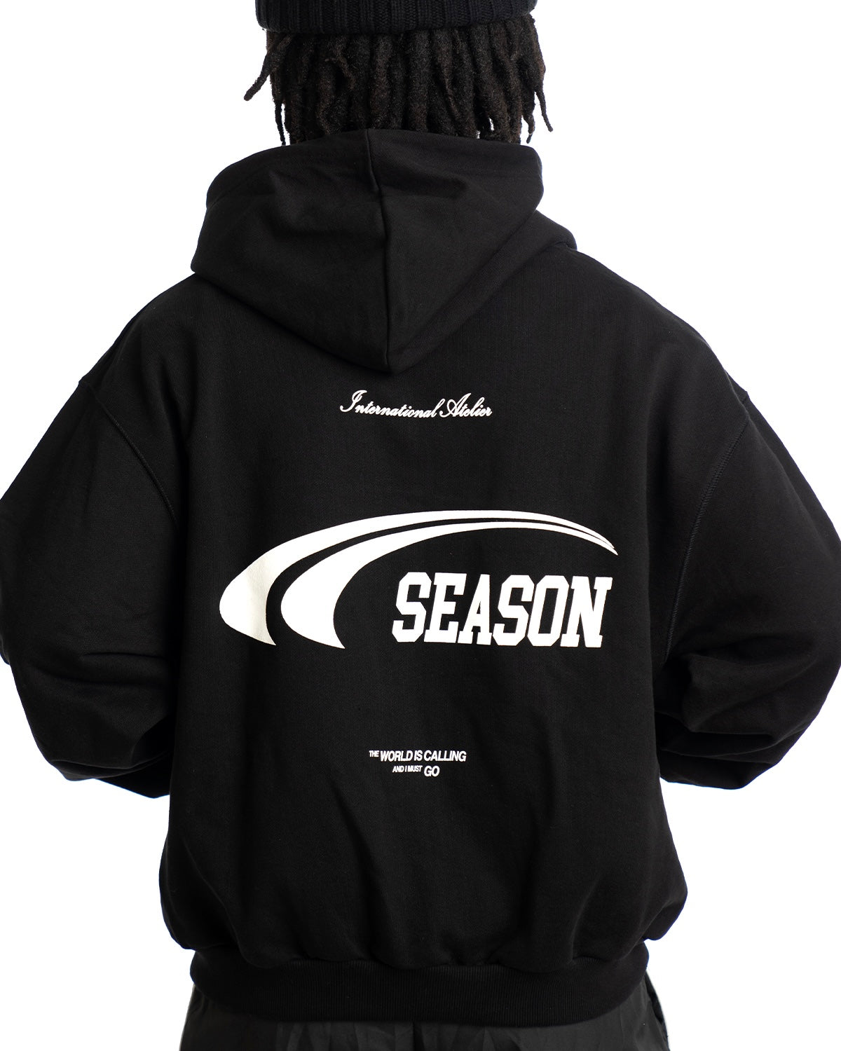 World Is Calling Zip-Up Hoodie