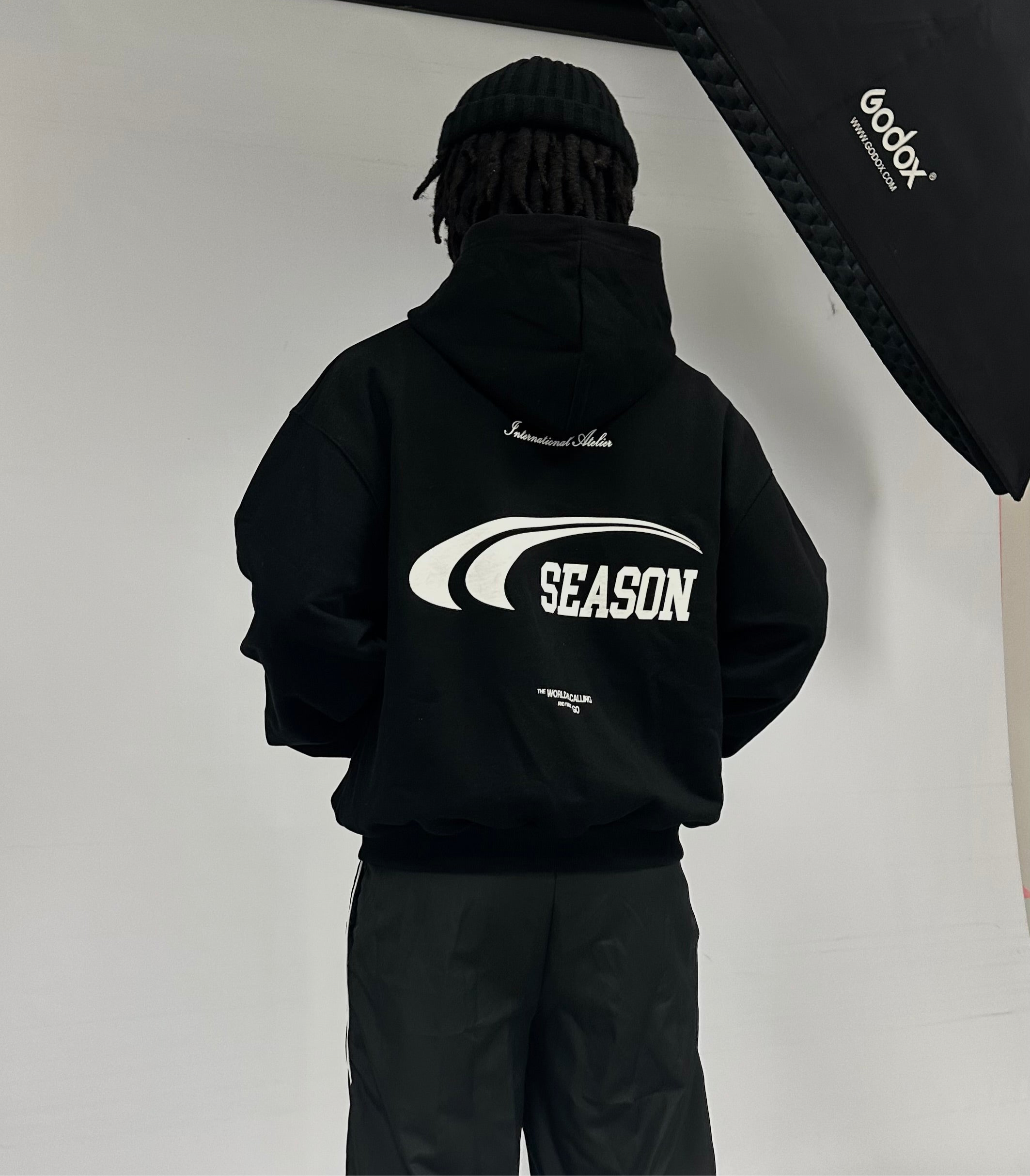 World Is Calling Zip-Up Hoodie