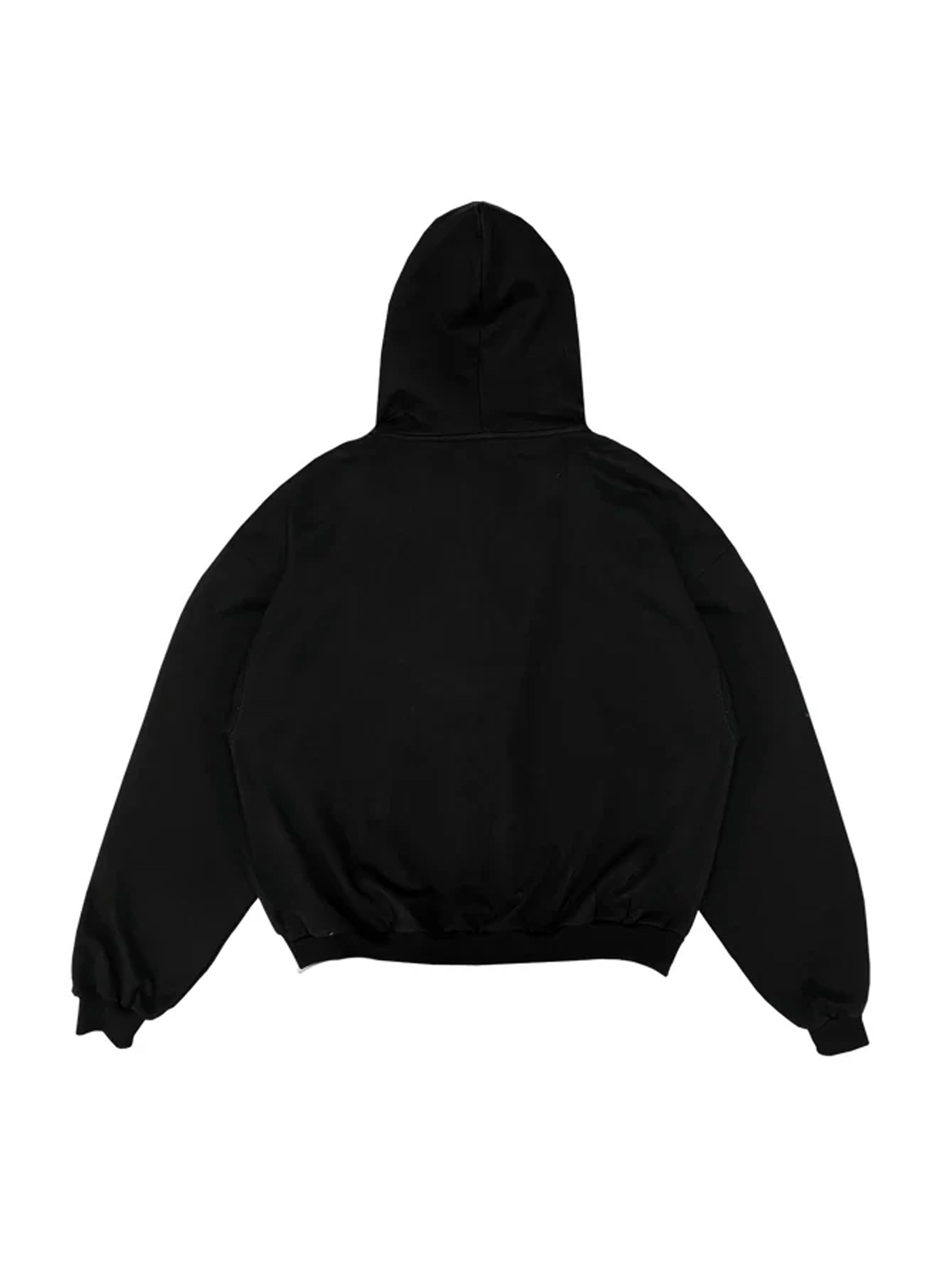 Logo Embroidered Zip-Up Hoodie – Season International