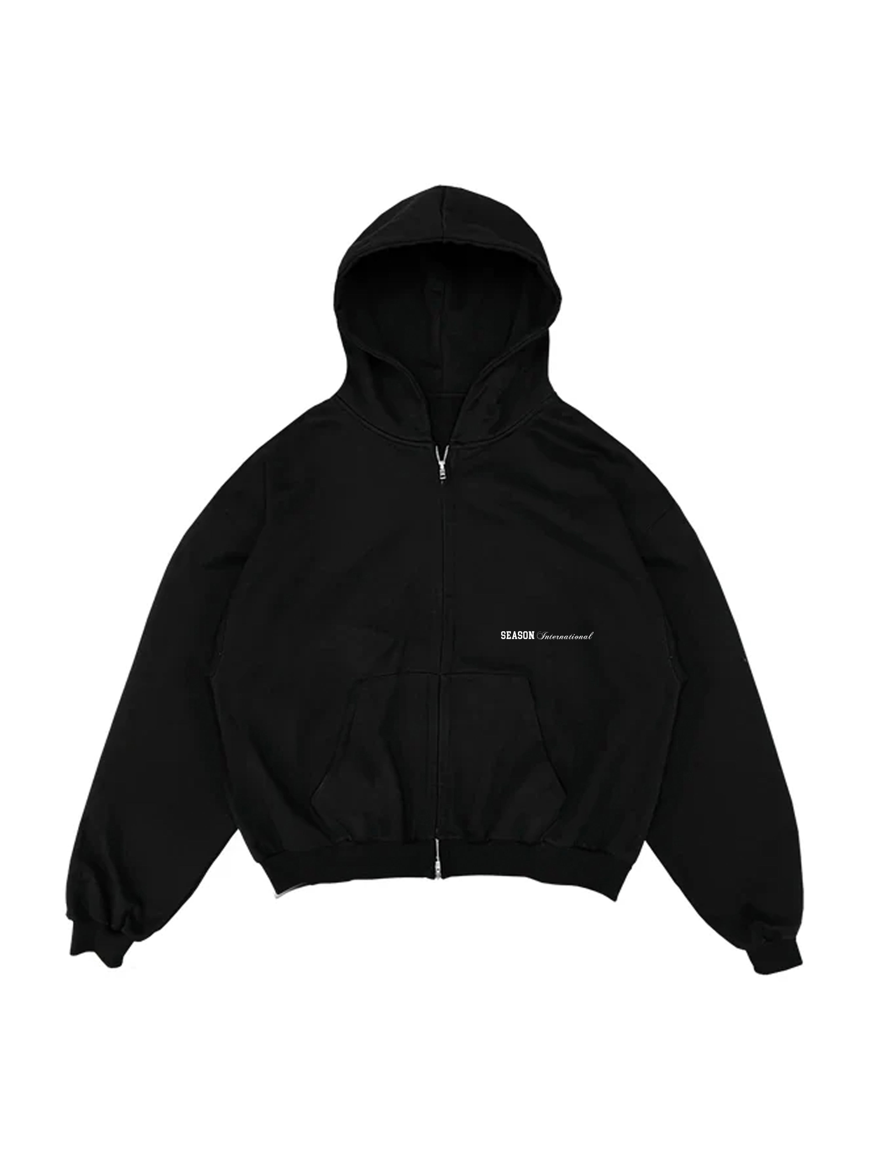 [PARAGRAPH]SEASON6★21FW★EMBROIDERY LOGO ZIPUP HOODIE No.6 Logo Embroidered Zip-Up Hoodie – Season International