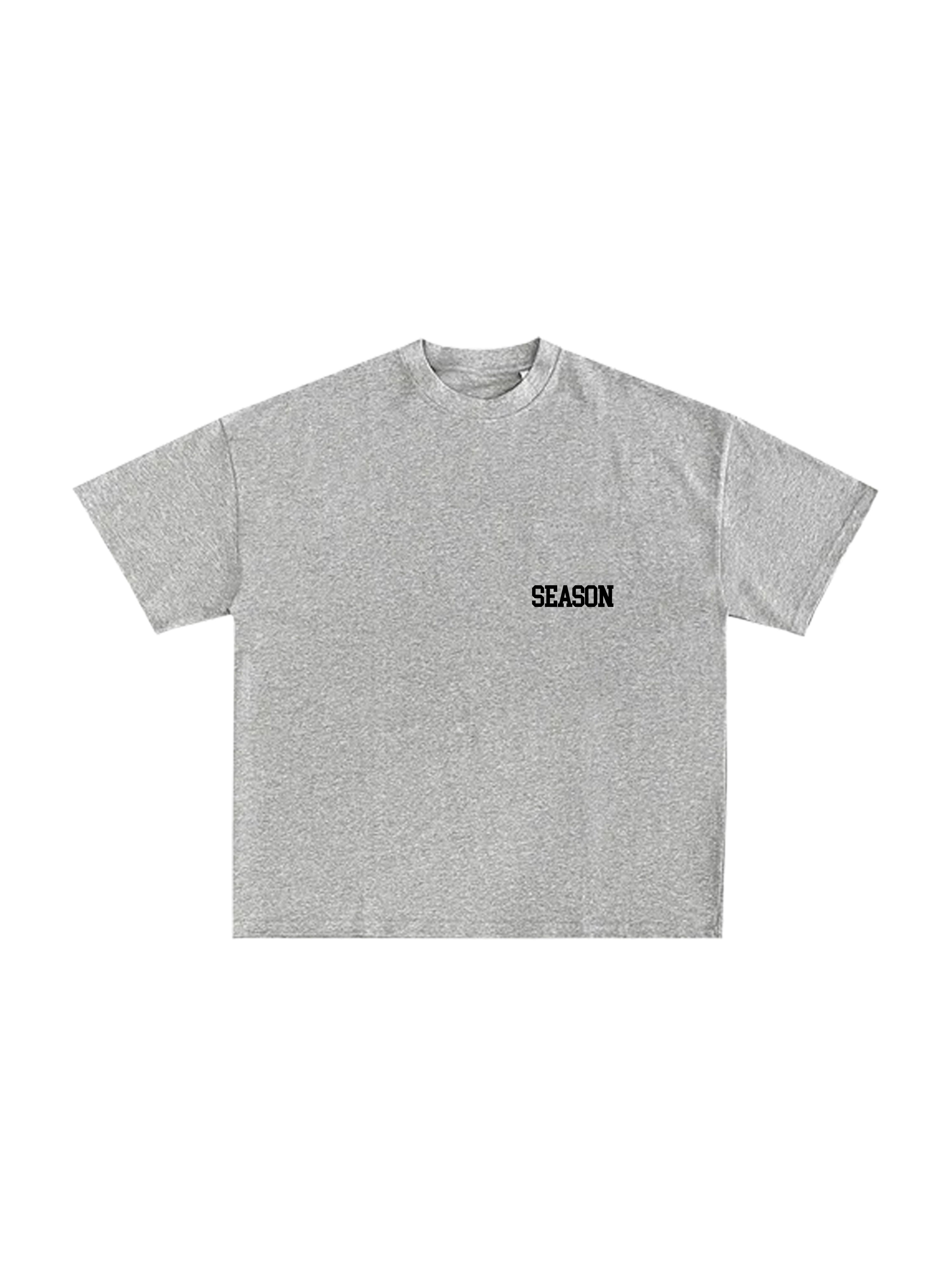 Grey/Black Essentials T-Shirt