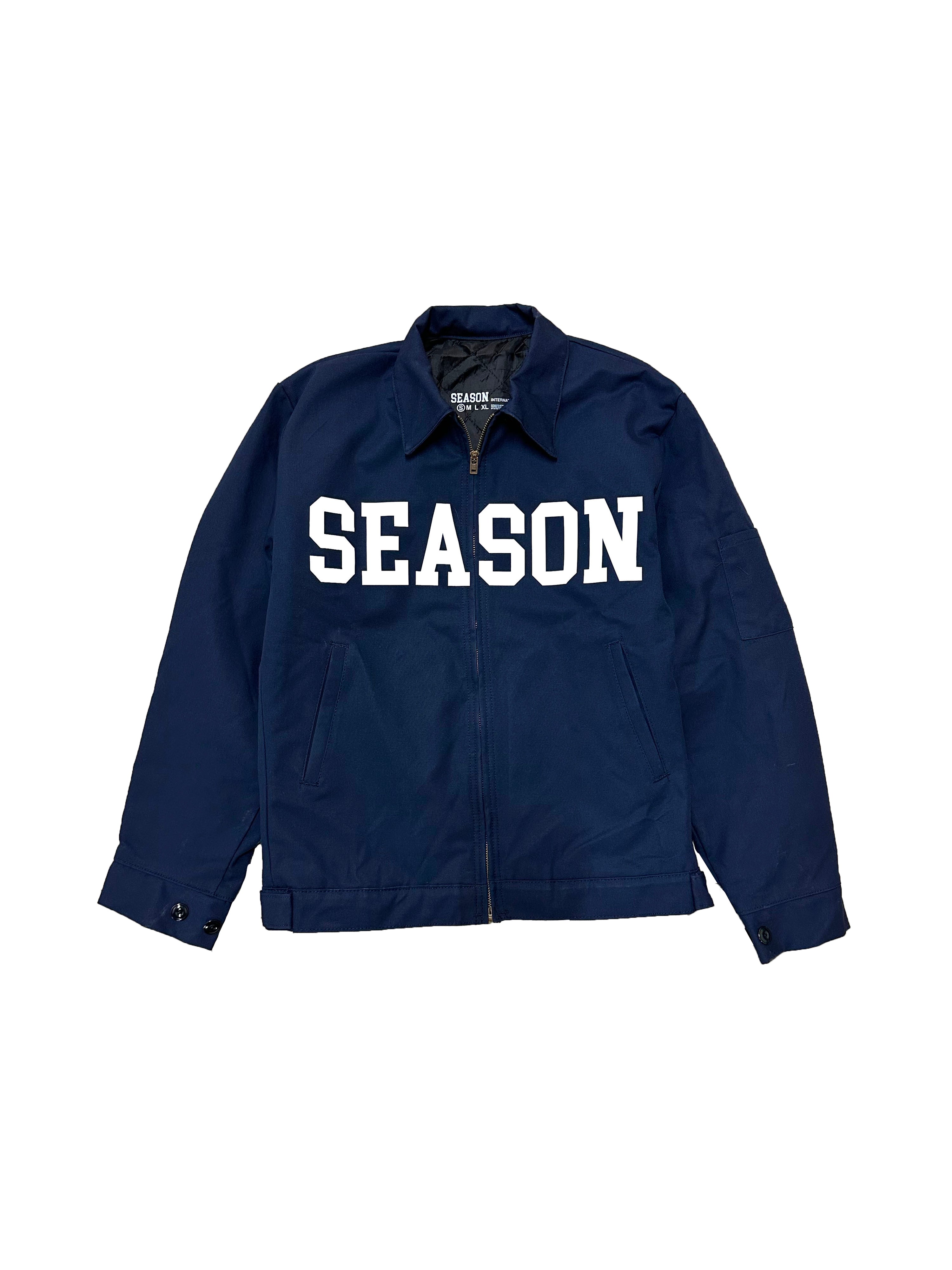 Navy Season International Work Jacket